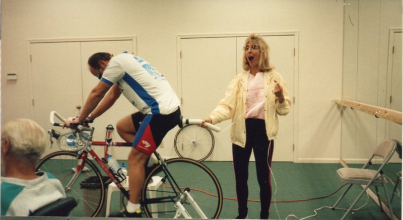 Ride - Dec 1993 - 24 Hour Endurance for Angel Tree - 5 - Jim, Rita Sandifer